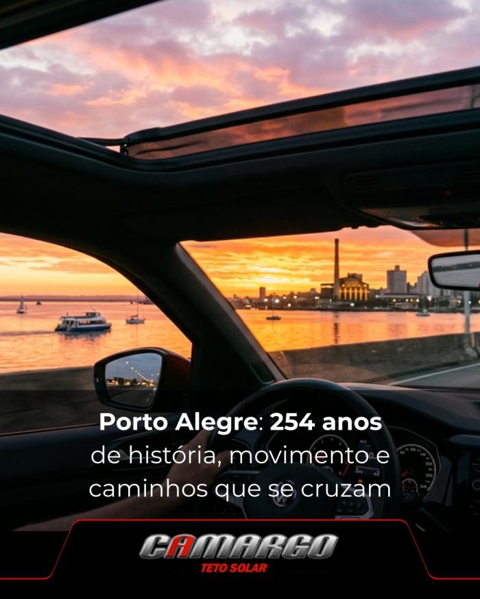 Porto Alegre: 254 anos de história, movimento e caminhos que se cruzam