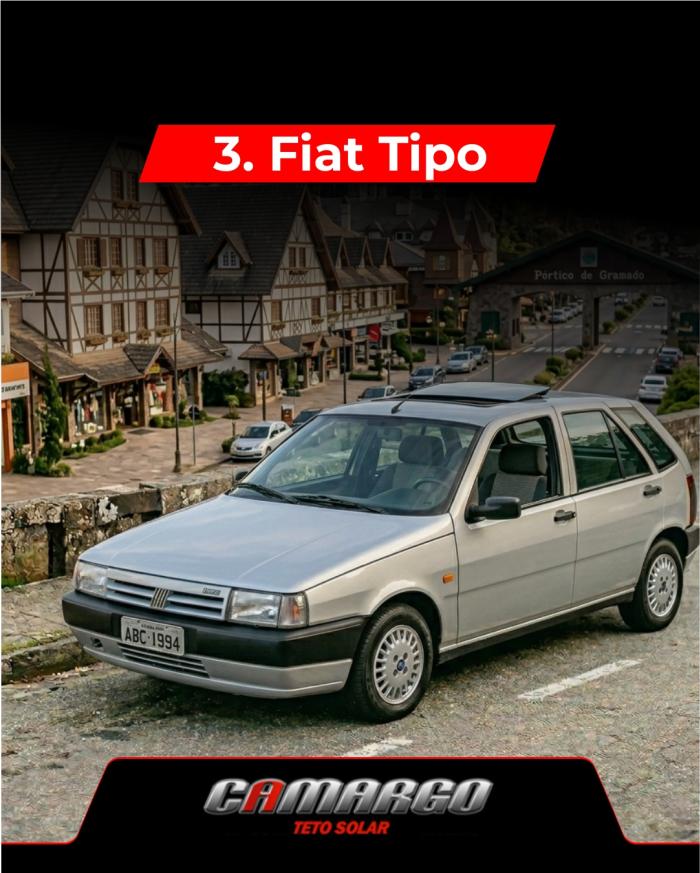 Vamos falar de clássicos? 3 carros dos anos 90 no Brasil que tinham teto solar