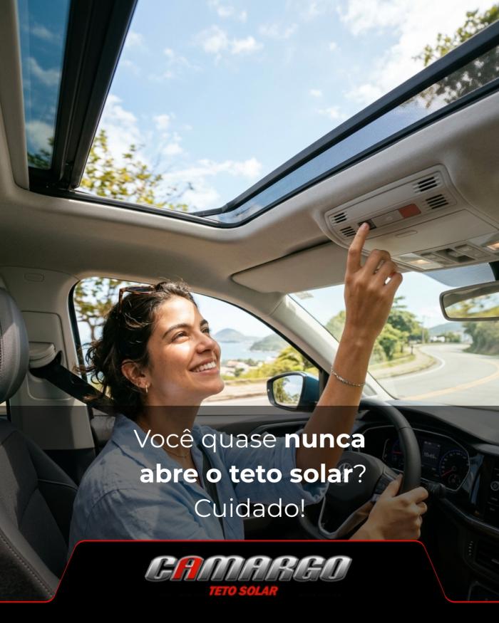 Você quase nunca abre o teto solar? Cuidado!
