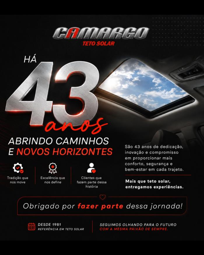 43 anos de história: uma trajetória movida por experiência, confiança e evolução